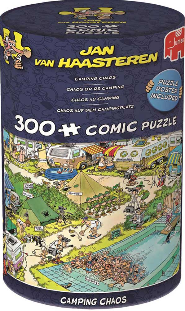 Chaos op de Camping (cylinder)