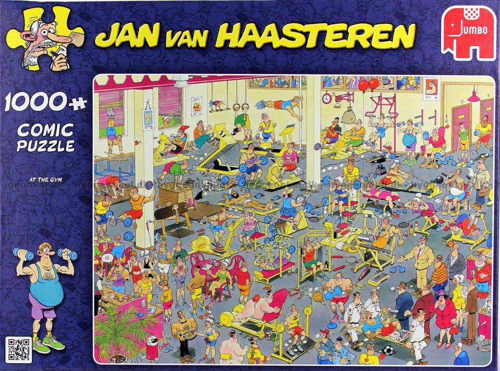 In het Fitnesscentrum