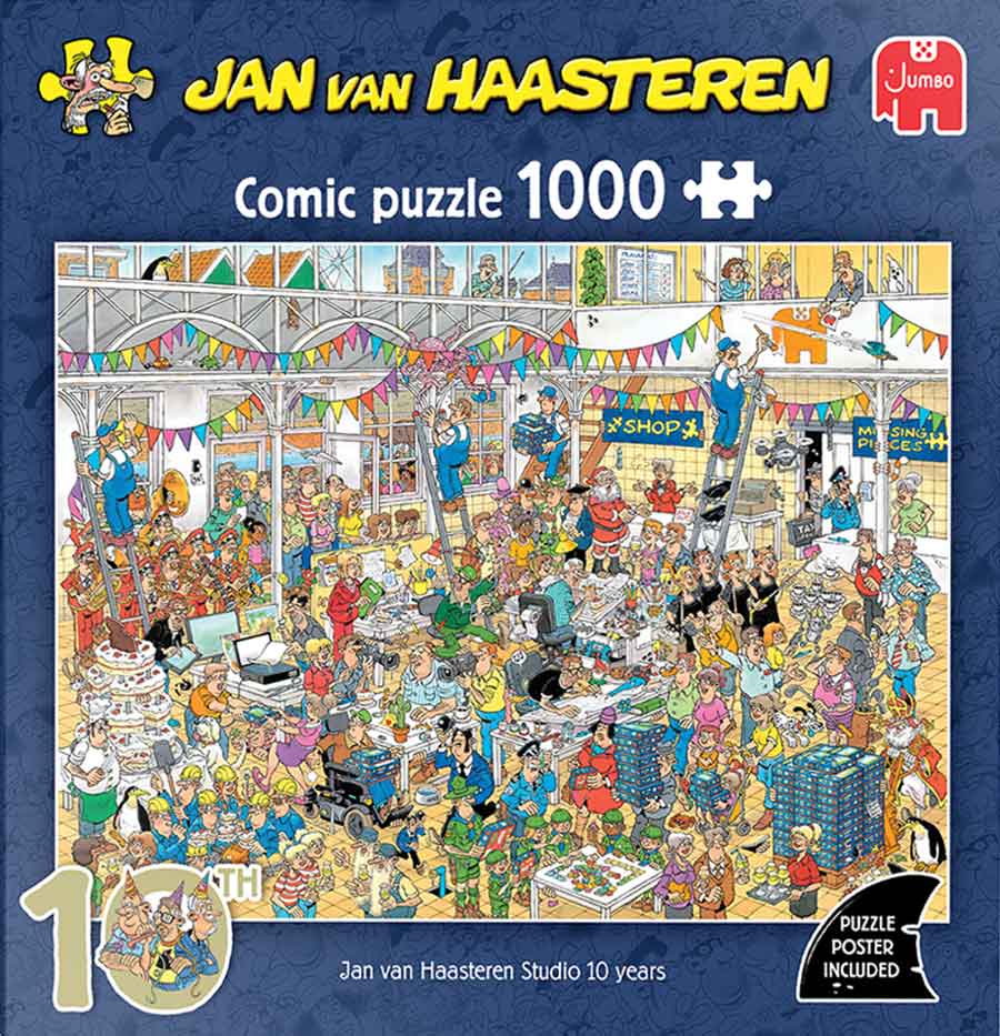 Jan van Haasteren Studio 10 Jaar