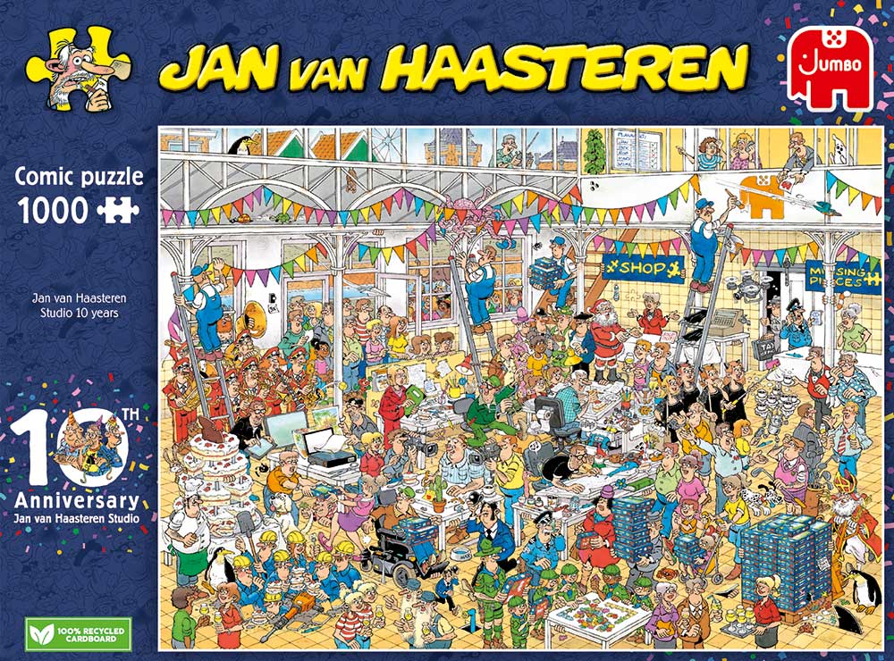 Jan van Haasteren Studio 10 years