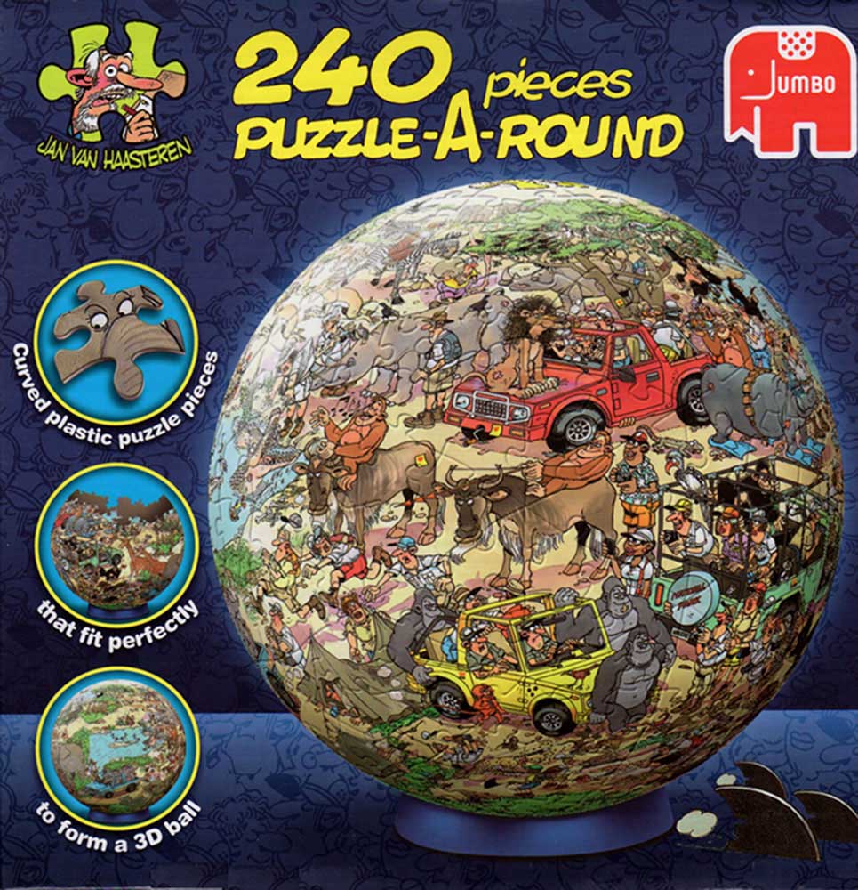 Safari puzzelbal