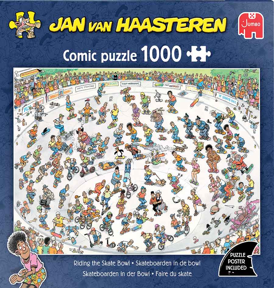 Skateboarden in De Bowl