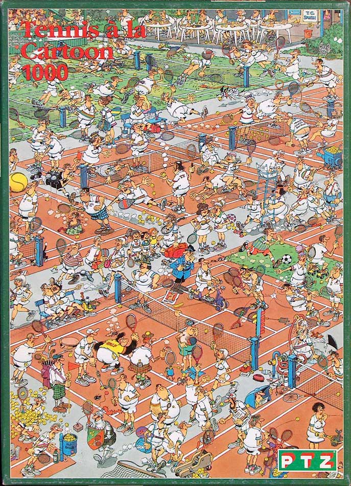 Tennis à la Cartoon