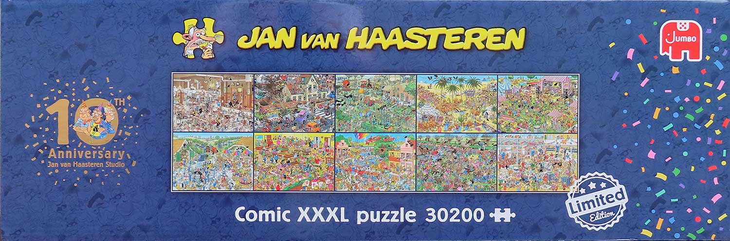 XXXL puzzel 10 jaar Studio Jan van Haasteren